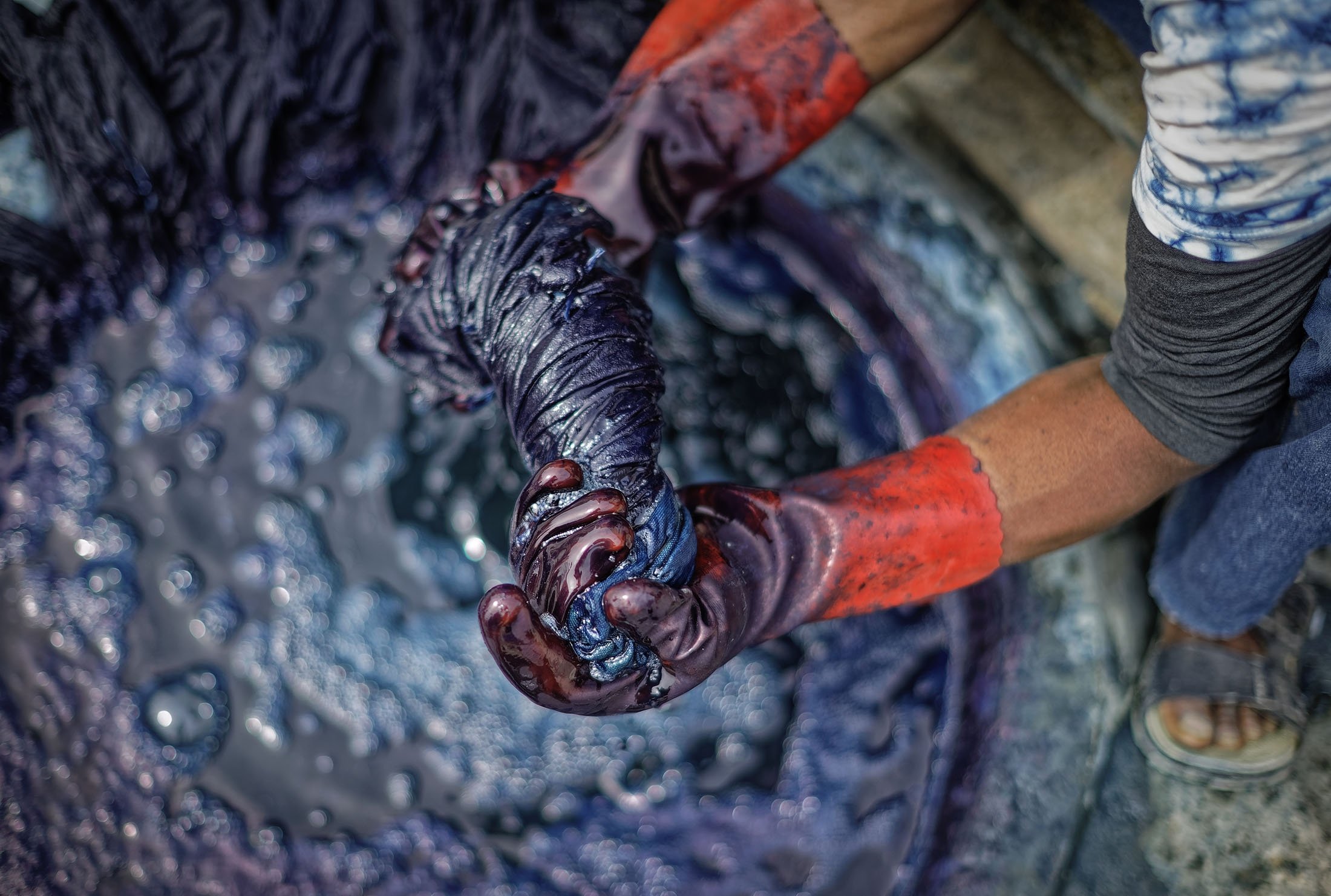 Kofar Mata dye pits in Kano, Nigeria